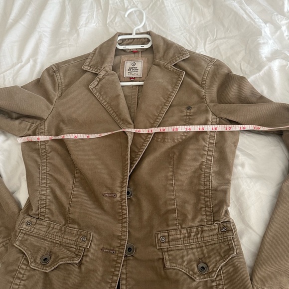 Corduroy Beige Blazer /Jacket - Picture 10 of 10